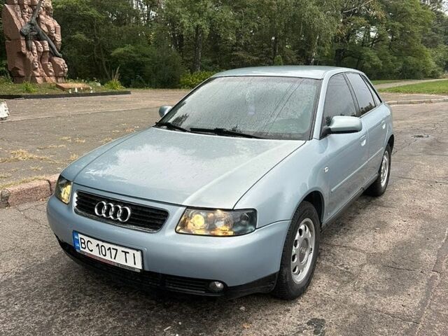 Синий Ауди А3, объемом двигателя 1.78 л и пробегом 210 тыс. км за 4000 $, фото 1 на Automoto.ua
