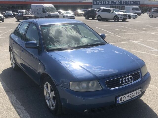 Синій Ауді А3, об'ємом двигуна 1.9 л та пробігом 215 тис. км за 4200 $, фото 1 на Automoto.ua