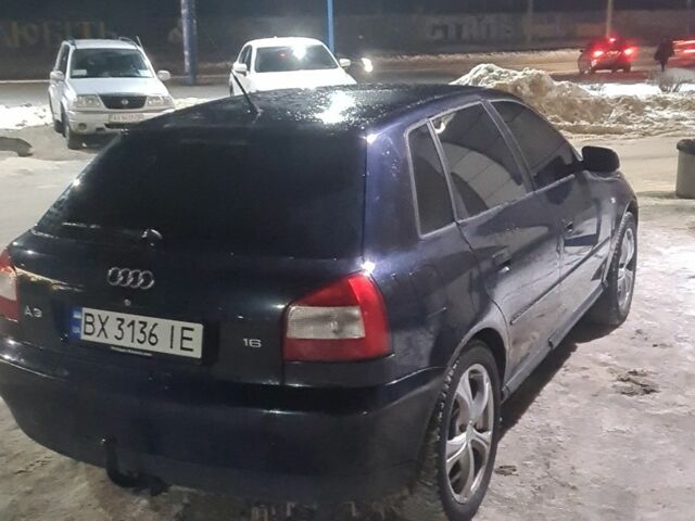 Синій Ауді А3, об'ємом двигуна 1.6 л та пробігом 340 тис. км за 4250 $, фото 1 на Automoto.ua