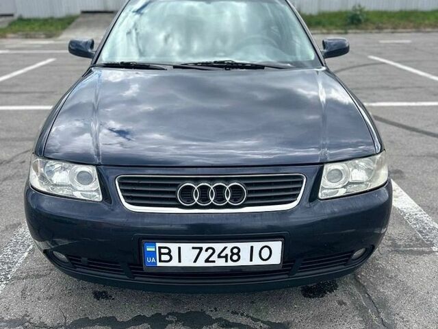 Синий Ауди А3, объемом двигателя 1.6 л и пробегом 450 тыс. км за 4000 $, фото 1 на Automoto.ua