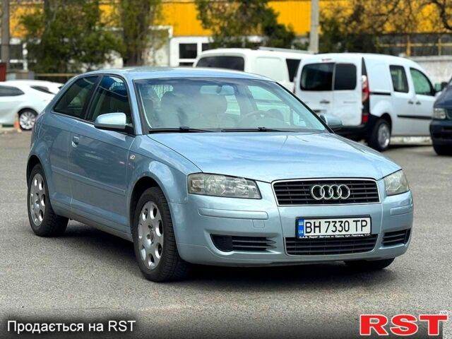 Синий Ауди А3, объемом двигателя 2 л и пробегом 246 тыс. км за 3999 $, фото 1 на Automoto.ua
