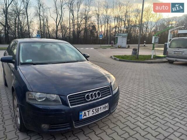 Синий Ауди А3, объемом двигателя 2 л и пробегом 250 тыс. км за 4300 $, фото 1 на Automoto.ua
