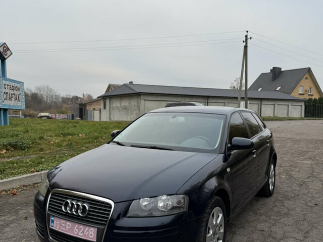 Синій Ауді А3, об'ємом двигуна 2 л та пробігом 166 тис. км за 6500 $, фото 1 на Automoto.ua