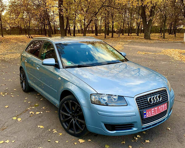 Синій Ауді А3, об'ємом двигуна 1.6 л та пробігом 217 тис. км за 6550 $, фото 1 на Automoto.ua