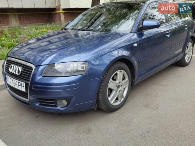 Синий Ауди А3, объемом двигателя 1.6 л и пробегом 205 тыс. км за 5500 $, фото 1 на Automoto.ua
