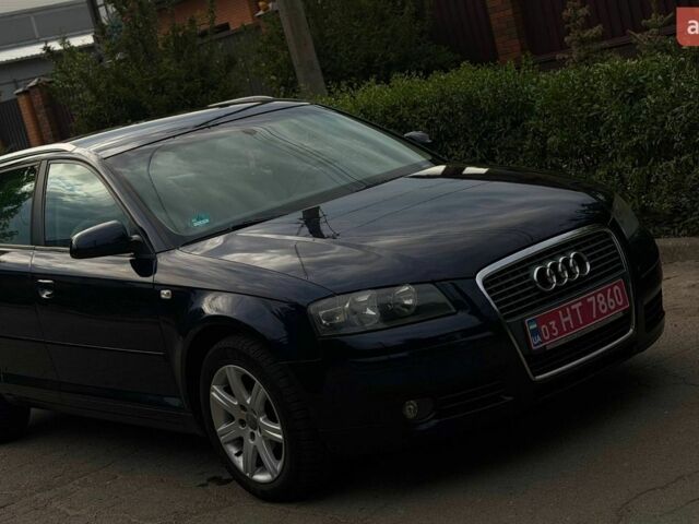 Синій Ауді А3, об'ємом двигуна 1.8 л та пробігом 189 тис. км за 7300 $, фото 1 на Automoto.ua