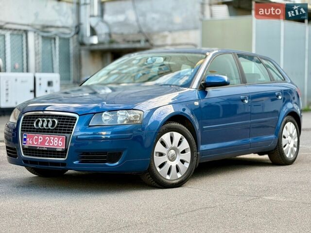 Синий Ауди А3, объемом двигателя 1.6 л и пробегом 204 тыс. км за 7599 $, фото 1 на Automoto.ua