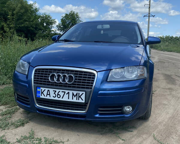 Синий Ауди А3, объемом двигателя 1.6 л и пробегом 237 тыс. км за 7250 $, фото 1 на Automoto.ua