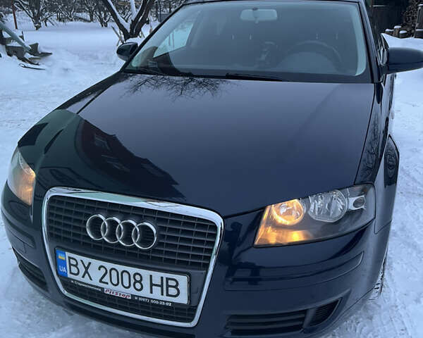 Синій Ауді А3, об'ємом двигуна 2 л та пробігом 268 тис. км за 8200 $, фото 1 на Automoto.ua