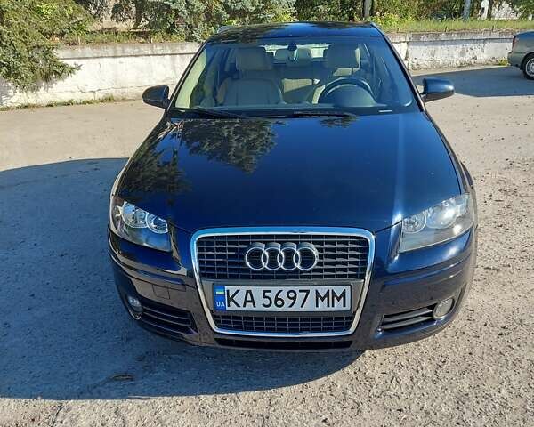 Ауди А3 2008 в Киеве на Automoto.ua Синий Ауди А3, объемом двигателя 1.8 л и пробегом 221 тыс. км за 7700 $, фото 1 на Automoto.ua