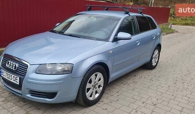 Синий Ауди А3, объемом двигателя 2 л и пробегом 338 тыс. км за 8500 $, фото 1 на Automoto.ua