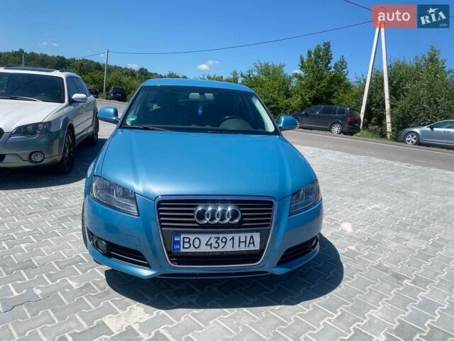 Синій Ауді А3, об'ємом двигуна 1.8 л та пробігом 226 тис. км за 8600 $, фото 1 на Automoto.ua
