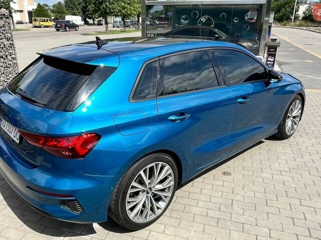 Синий Ауди А3, объемом двигателя 1.4 л и пробегом 53 тыс. км за 23000 $, фото 1 на Automoto.ua