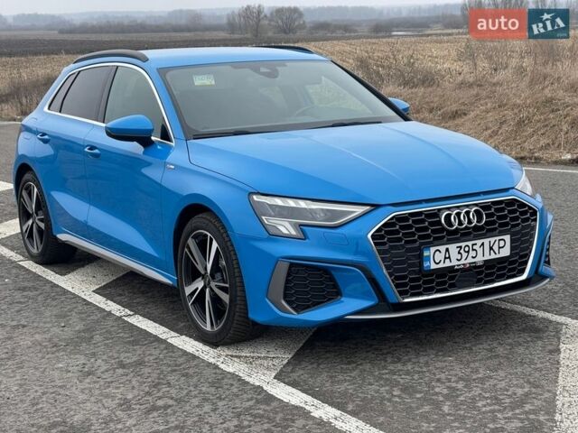 Синий Ауди А3, объемом двигателя 1.97 л и пробегом 115 тыс. км за 22500 $, фото 1 на Automoto.ua
