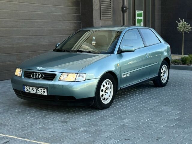 Синий Ауди А3, объемом двигателя 1.6 л и пробегом 265 тыс. км за 1999 $, фото 1 на Automoto.ua