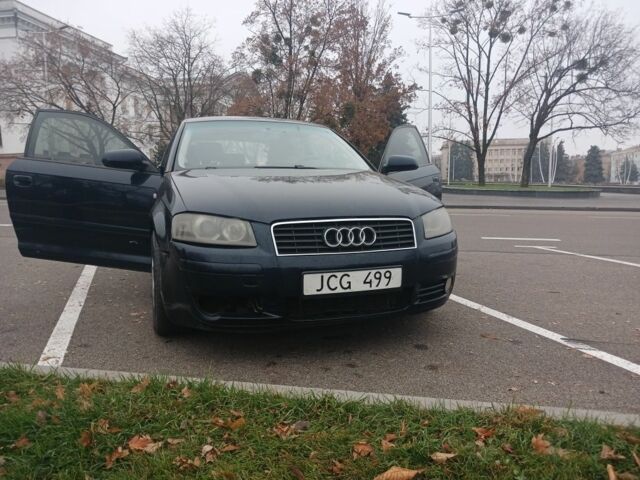 Синий Ауди А3, объемом двигателя 2 л и пробегом 348 тыс. км за 2500 $, фото 1 на Automoto.ua