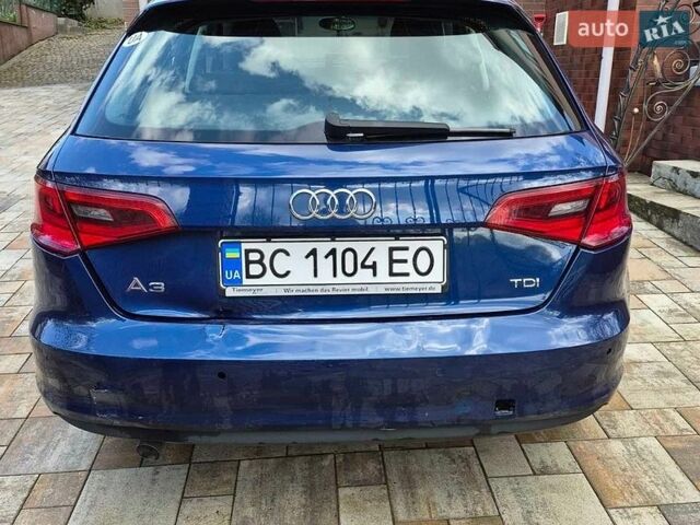 Синий Ауди А3, объемом двигателя 1.6 л и пробегом 152 тыс. км за 11550 $, фото 1 на Automoto.ua