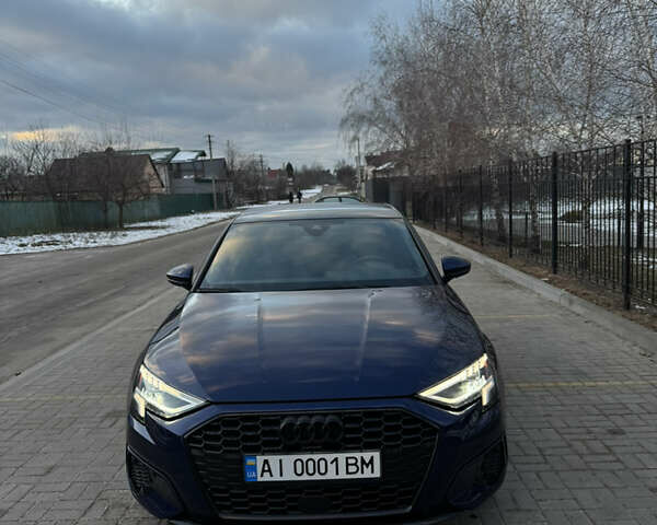 Синий Ауди А3, объемом двигателя 1.98 л и пробегом 30 тыс. км за 23500 $, фото 1 на Automoto.ua