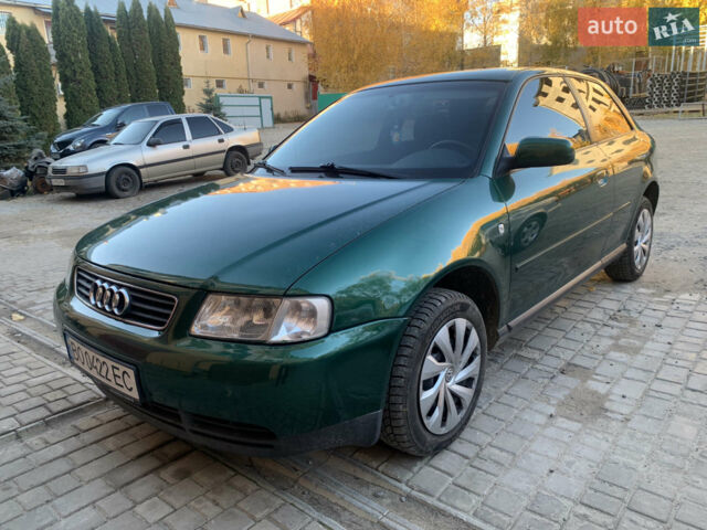 Зеленый Ауди А3, объемом двигателя 1.8 л и пробегом 184 тыс. км за 2150 $, фото 1 на Automoto.ua