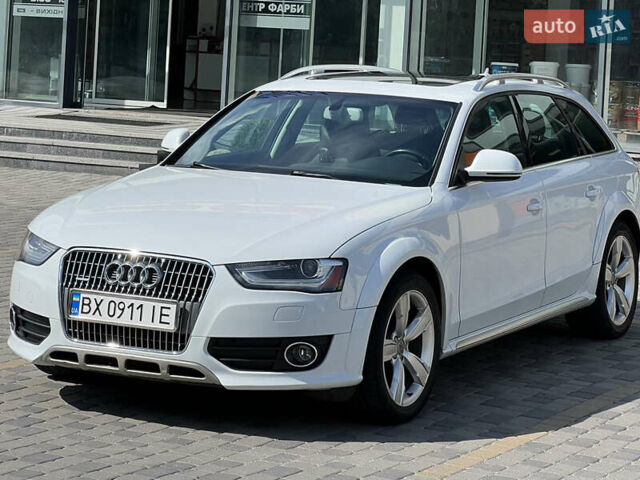Ауди А4 Олроуд 2013 в Хмельницком на Automoto.ua Белый Ауди А4 Олроуд, объемом двигателя 1.98 л и пробегом 179 тыс. км за 14500 $, фото 1 на Automoto.ua