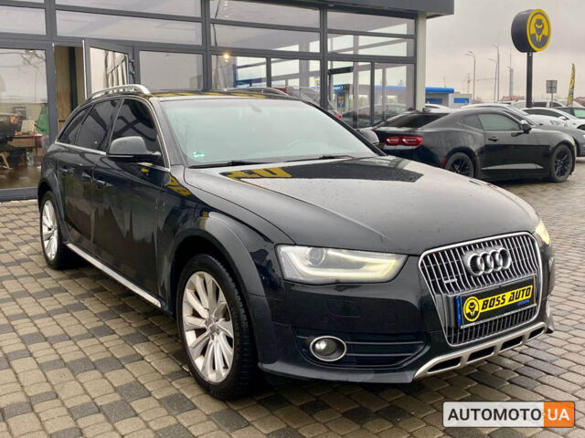 Черный Ауди А4 Олроуд, объемом двигателя 2 л и пробегом 248 тыс. км за 19300 $, фото 1 на Automoto.ua