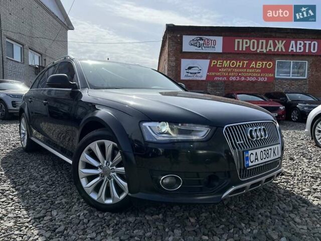 Черный Ауди А4 Олроуд, объемом двигателя 2 л и пробегом 213 тыс. км за 16300 $, фото 1 на Automoto.ua