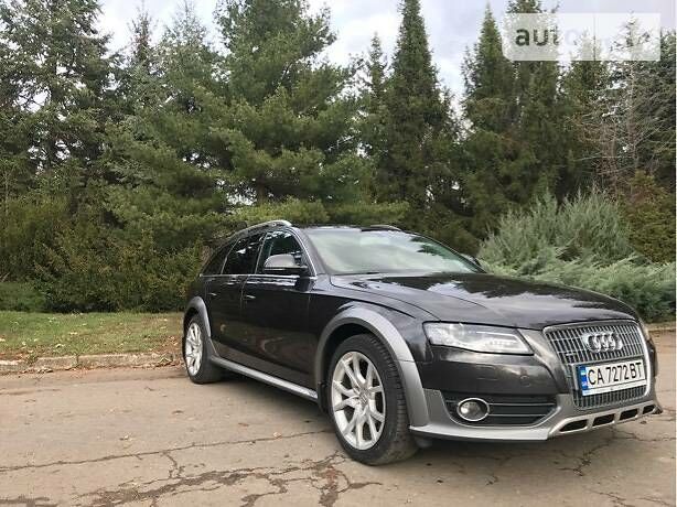 Чорний Ауді A4 Allroad, об'ємом двигуна 2 л та пробігом 147 тис. км за 16200 $, фото 1 на Automoto.ua