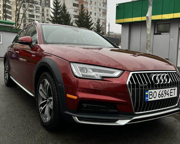 Красный Ауди А4 Олроуд, объемом двигателя 1.98 л и пробегом 249 тыс. км за 20100 $, фото 1 на Automoto.ua