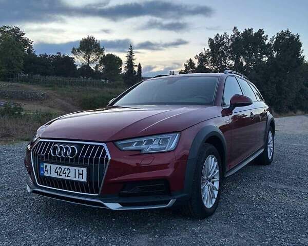 Красный Ауди А4 Олроуд, объемом двигателя 2 л и пробегом 154 тыс. км за 25500 $, фото 1 на Automoto.ua