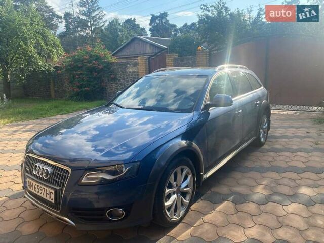Синій Ауді A4 Allroad, об'ємом двигуна 1.98 л та пробігом 241 тис. км за 9900 $, фото 1 на Automoto.ua