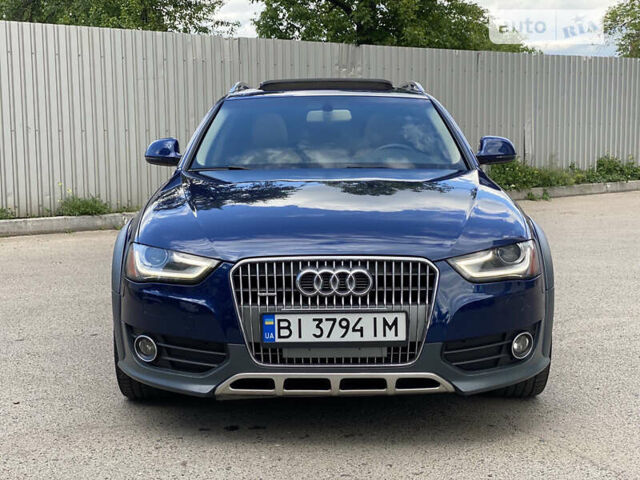 Синій Ауді A4 Allroad, об'ємом двигуна 2 л та пробігом 152 тис. км за 13900 $, фото 1 на Automoto.ua