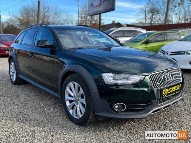 Зеленый Ауди А4 Олроуд, объемом двигателя 3 л и пробегом 300 тыс. км за 18700 $, фото 1 на Automoto.ua