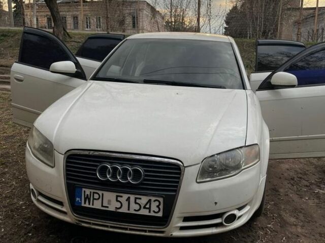 Білий Ауді А4, об'ємом двигуна 2 л та пробігом 3 тис. км за 4501 $, фото 1 на Automoto.ua