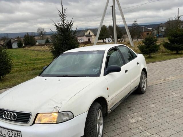 Білий Ауді А4, об'ємом двигуна 1.6 л та пробігом 268 тис. км за 850 $, фото 1 на Automoto.ua