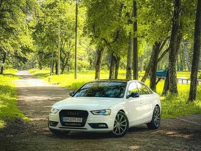 Білий Ауді А4, об'ємом двигуна 2 л та пробігом 122 тис. км за 13700 $, фото 1 на Automoto.ua