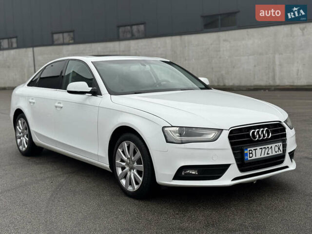 Белый Ауди А4, объемом двигателя 2 л и пробегом 195 тыс. км за 11300 $, фото 1 на Automoto.ua