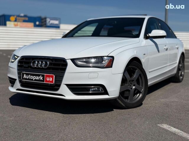 Белый Ауди А4, объемом двигателя 2 л и пробегом 99 тыс. км за 14290 $, фото 1 на Automoto.ua