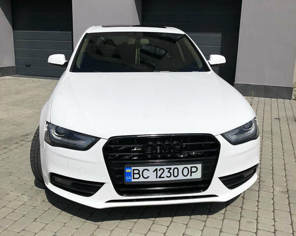 Ауди А4 2012 в Львове на Automoto.ua Белый Ауди А4, объемом двигателя 1.98 л и пробегом 128 тыс. км за 12500 $, фото 1 на Automoto.ua