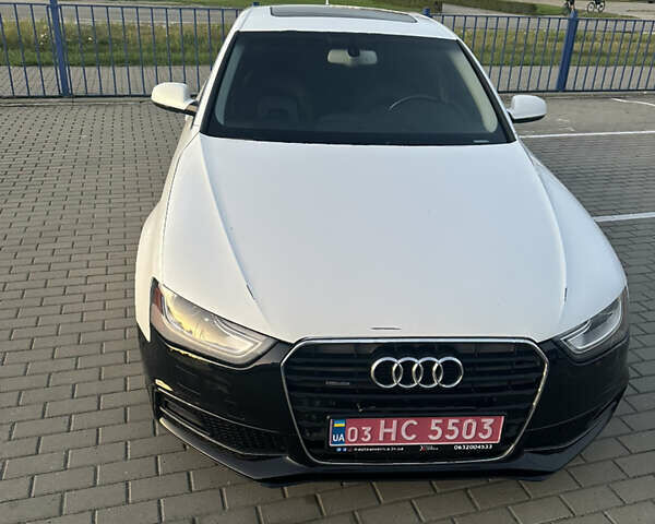 Білий Ауді А4, об'ємом двигуна 2 л та пробігом 243 тис. км за 10500 $, фото 1 на Automoto.ua