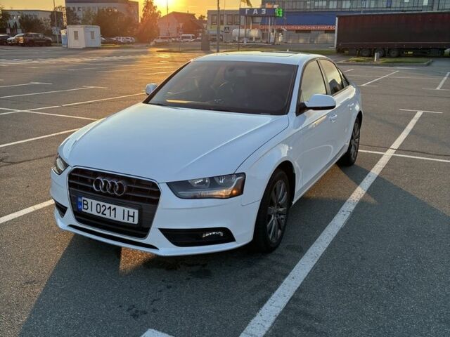 Білий Ауді А4, об'ємом двигуна 2 л та пробігом 168 тис. км за 9501 $, фото 1 на Automoto.ua