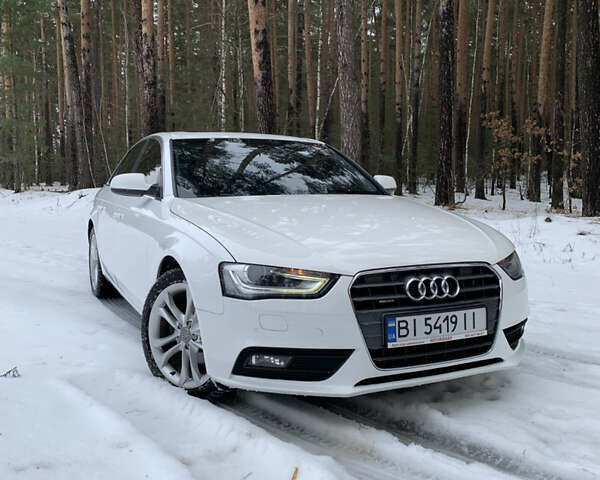 Белый Ауди А4, объемом двигателя 1.97 л и пробегом 190 тыс. км за 13250 $, фото 1 на Automoto.ua