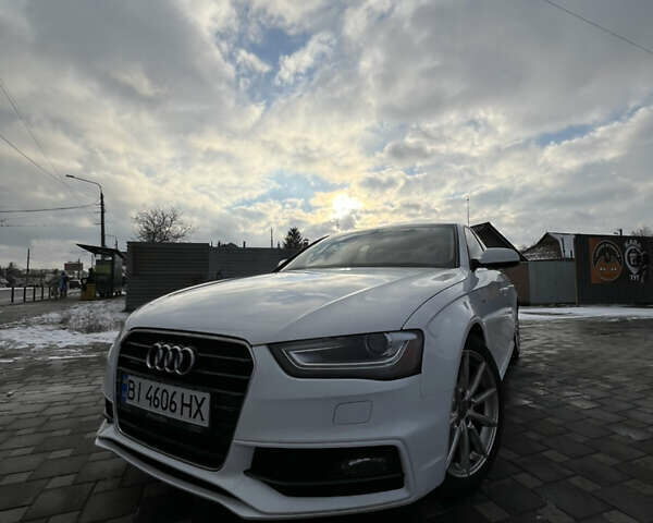 Белый Ауди А4, объемом двигателя 2 л и пробегом 239 тыс. км за 12000 $, фото 1 на Automoto.ua
