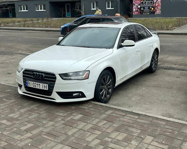 Белый Ауди А4, объемом двигателя 1.98 л и пробегом 160 тыс. км за 11000 $, фото 1 на Automoto.ua