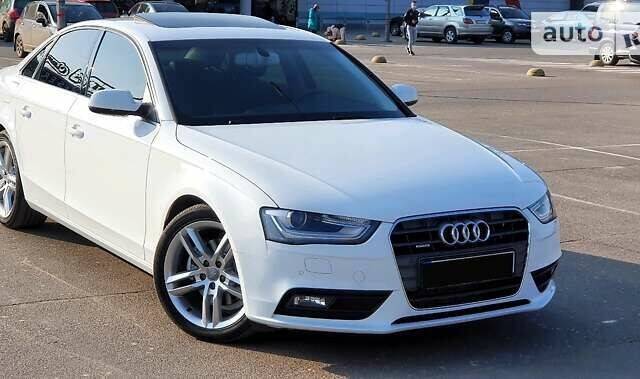 Белый Ауди А4, объемом двигателя 2 л и пробегом 115 тыс. км за 17200 $, фото 1 на Automoto.ua