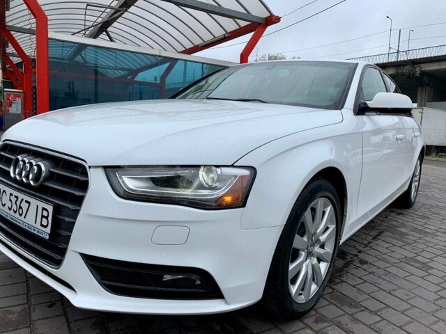 Белый Ауди А4, объемом двигателя 2 л и пробегом 83 тыс. км за 13400 $, фото 1 на Automoto.ua