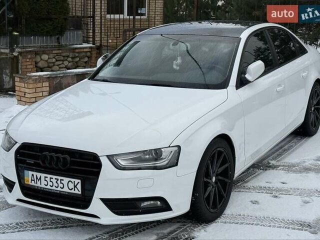 Белый Ауди А4, объемом двигателя 2 л и пробегом 238 тыс. км за 14000 $, фото 1 на Automoto.ua