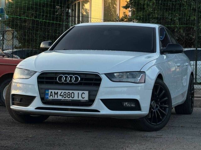 Белый Ауди А4, объемом двигателя 2 л и пробегом 160 тыс. км за 10510 $, фото 1 на Automoto.ua