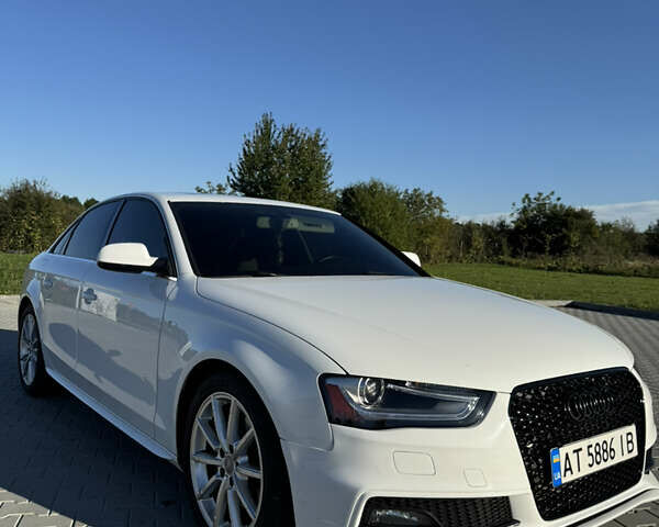 Ауди А4 2014 в Богородчанах на Automoto.ua Белый Ауди А4, объемом двигателя 1.98 л и пробегом 196 тыс. км за 11000 $, фото 1 на Automoto.ua