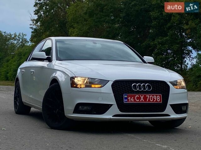 Білий Ауді А4, об'ємом двигуна 2 л та пробігом 217 тис. км за 10350 $, фото 1 на Automoto.ua