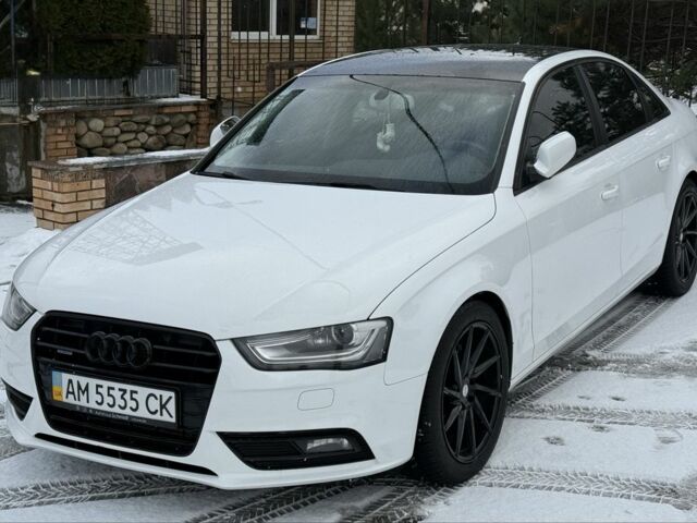 Білий Ауді А4, об'ємом двигуна 2 л та пробігом 238 тис. км за 14000 $, фото 1 на Automoto.ua